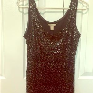 Sparkly tank top